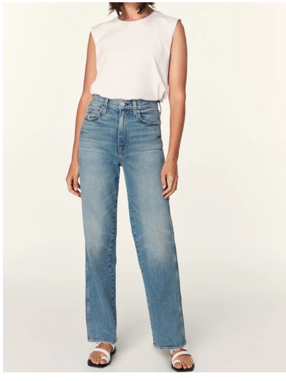 Amo Tricia wide straight joyous jeans size 26